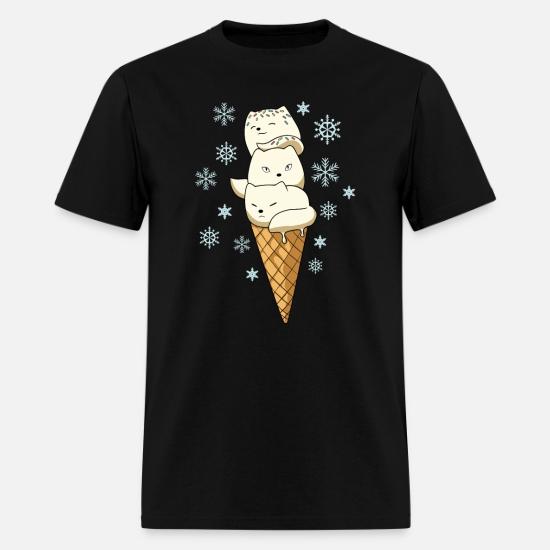 Arctic Fox Ice cream' Men's T-Shirt 